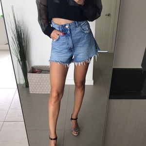 Zara shorts high waist